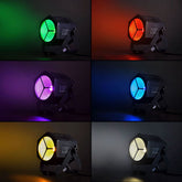 Citronic Hexapar 40W COB LED RGBW PAR Light retro style hexagonal